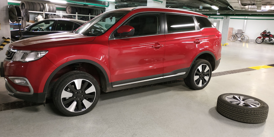 Параметры дисков джили атлас 2019