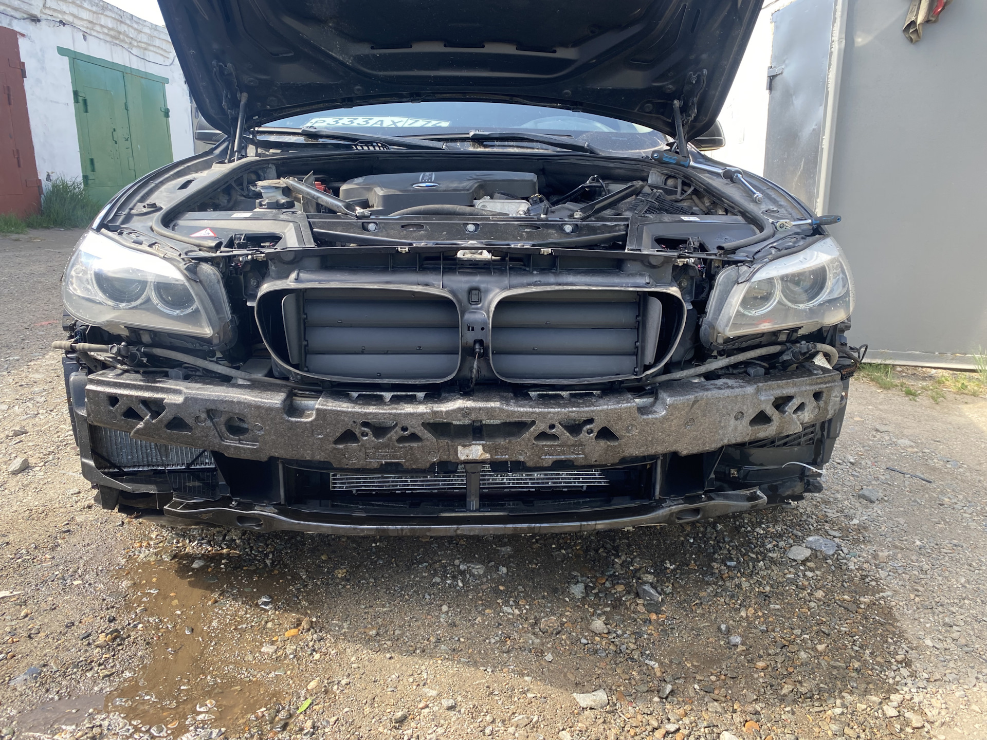 Мойка радиаторов без снятия. — BMW 5 series (F10), 2 л, 2013 года ...