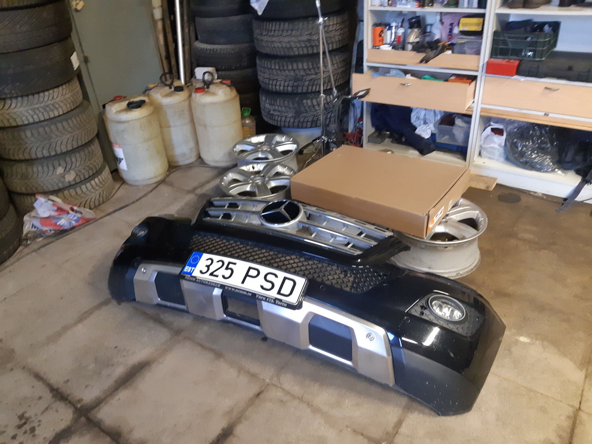 Замена конденсатора кондиционера. — Mercedes-Benz M-Class (W164), 3 л ...