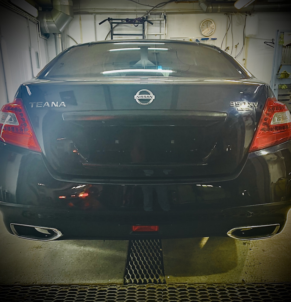 Замена масла в вариаторе — Nissan Teana (J32), 3,5 л., 2008 года ...