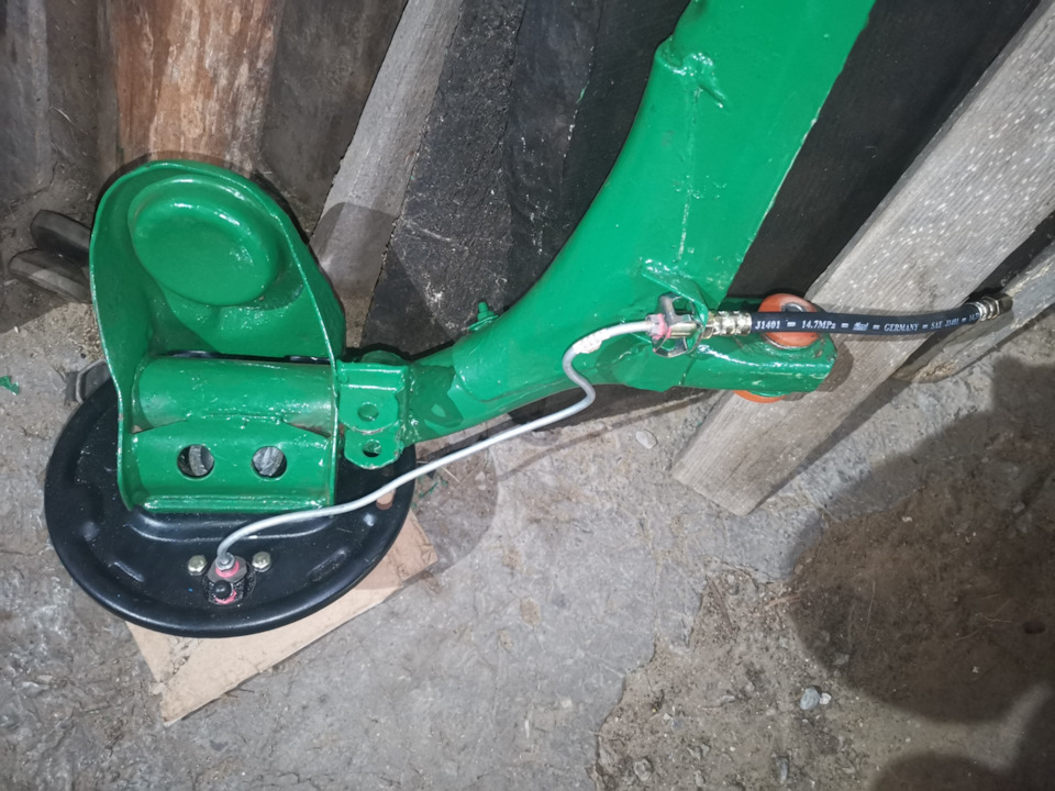 Установка тормозных барабанов в сборе от ваз 2108 на оку — СеАЗ 11116 ...