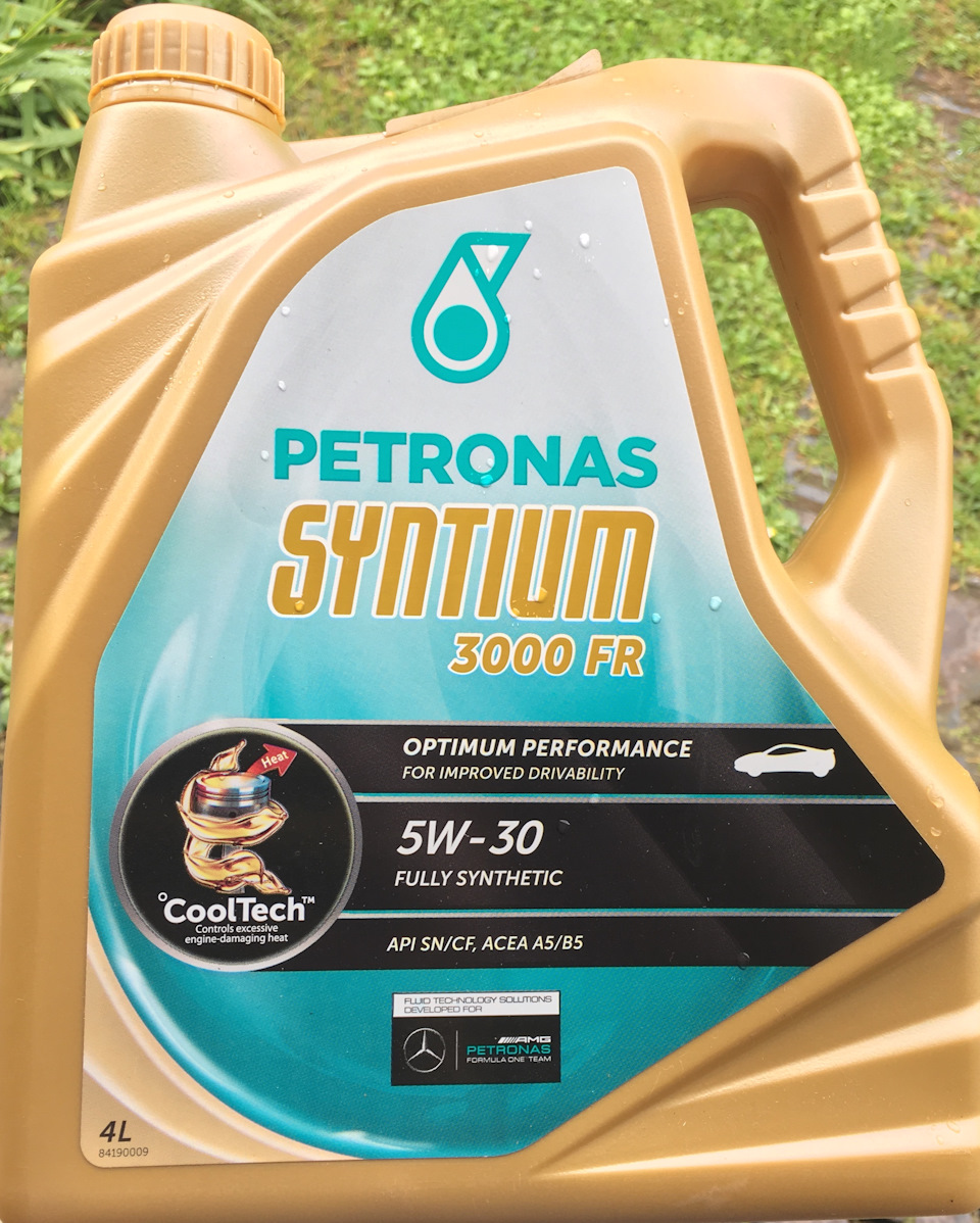 Замена масла в двигателе+замена масляного фильтра — Ford Fusion, 1,4 л ...