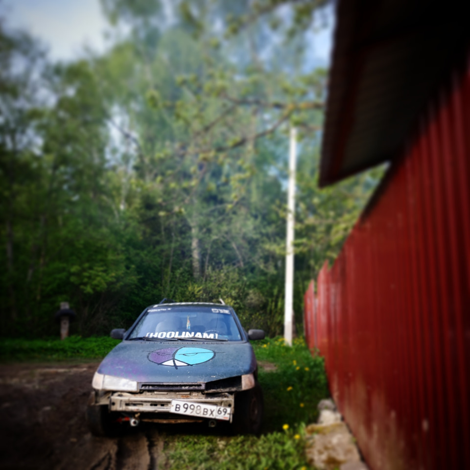 Покраска защиты выпускного коллектора. — Toyota RAV4 (III), 2 л, 2006 ...