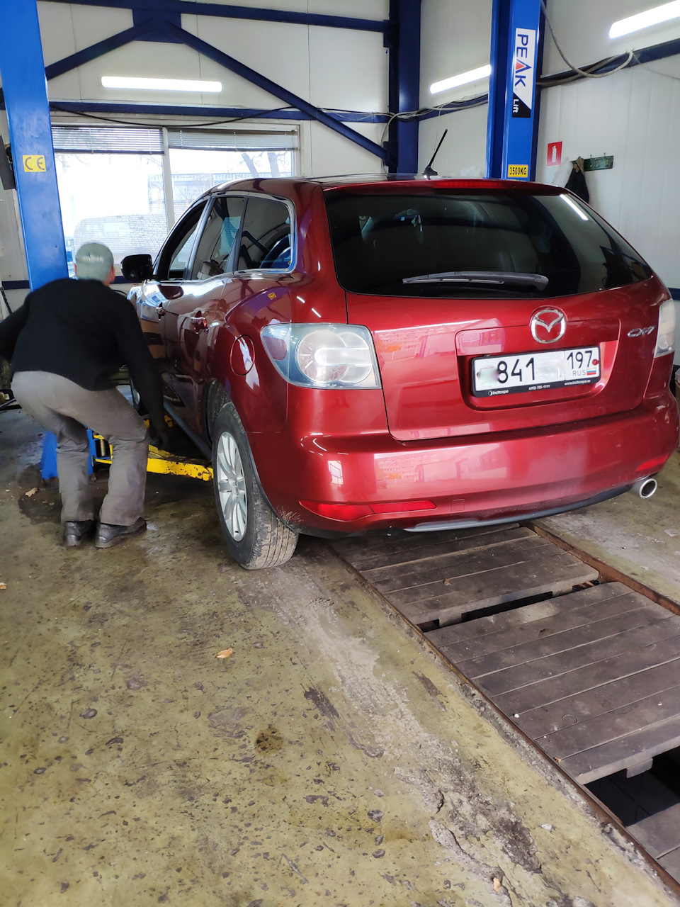 Первое знакомство с машиной, диагностика, плановое ТО. — Mazda CX-7, 2,5 л,  2012 года | плановое ТО | DRIVE2