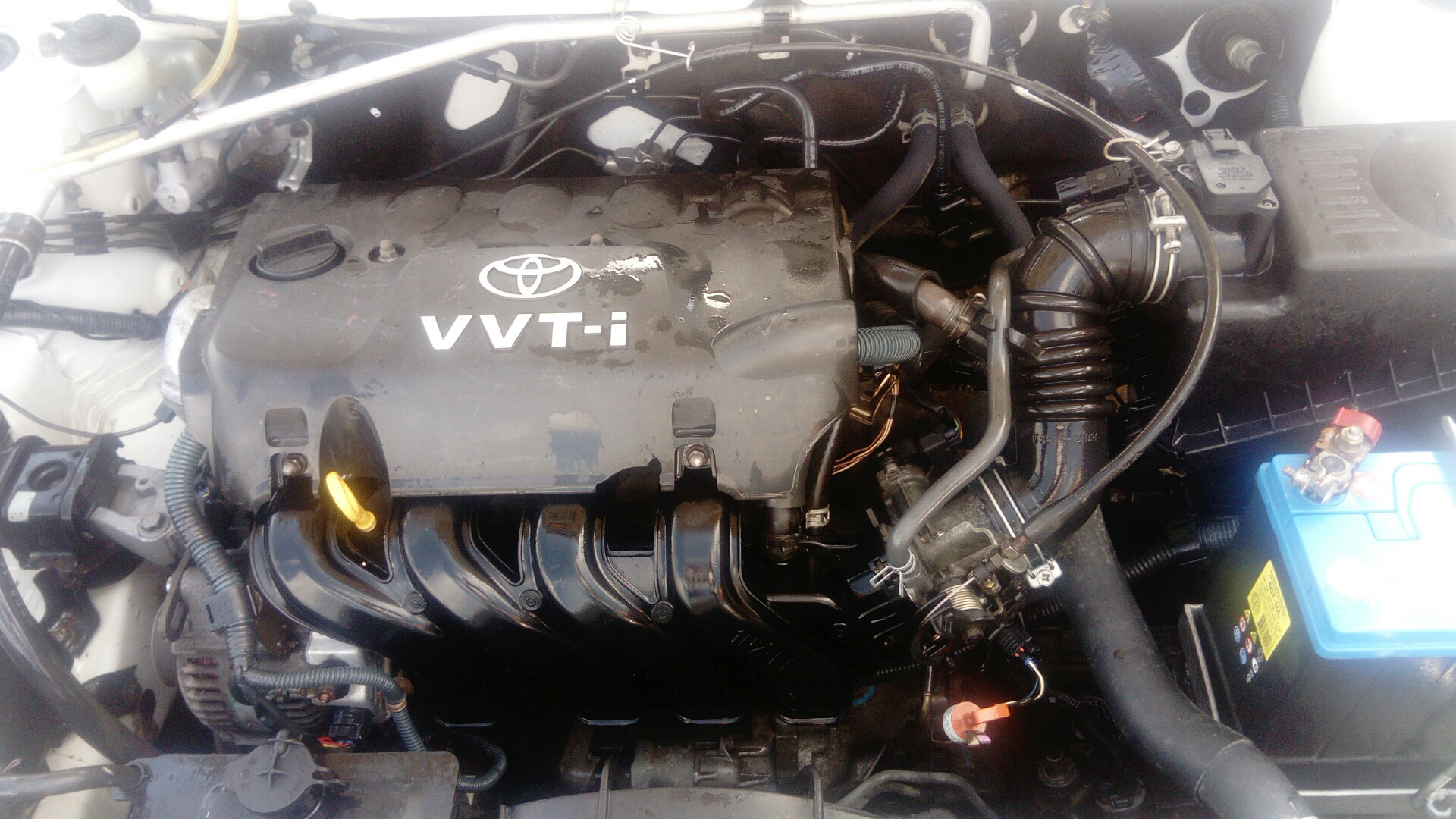 Рамка под АКБ — Toyota Corolla (120), 1,5 л, 2000 года | своими руками ...