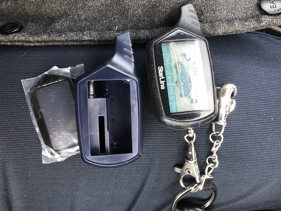 Замена корпуса брелка сигнализации StarLine — Nissan Sunny (B15), 1,5 л ...