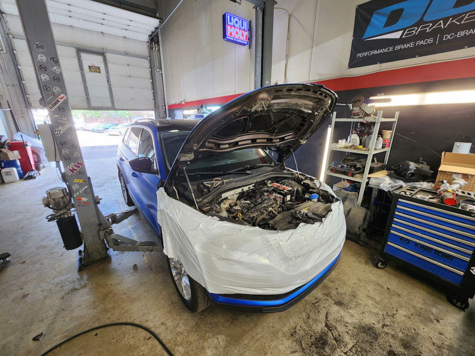 Stage2+ на Kodiaq. — Skoda Kodiaq (1G), 2 л, 2018 года | тюнинг | DRIVE2