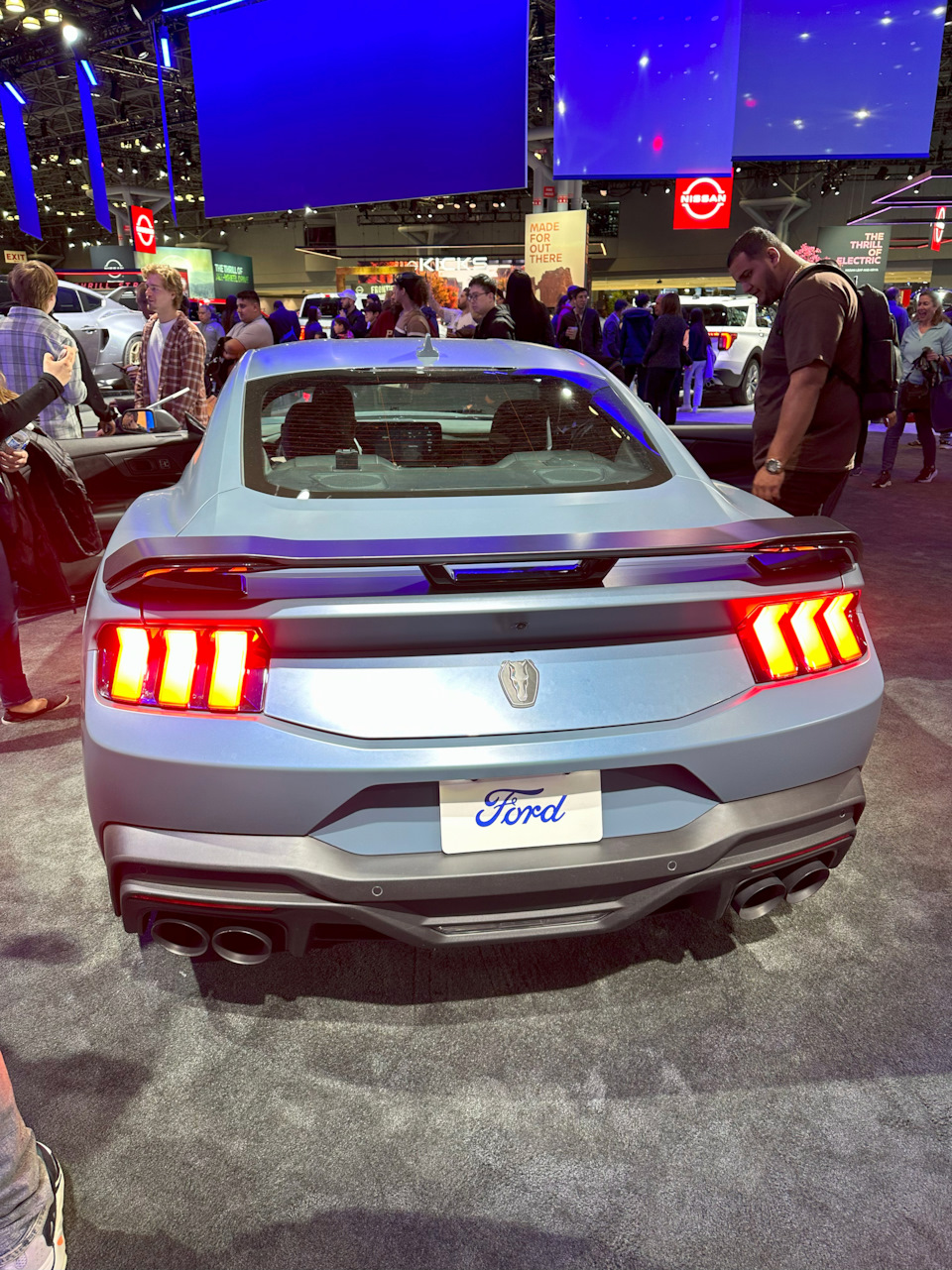 8. NY Auto show фото, и мелочи — Ford Mustang (7G), 5 л, 2023 года |  фотография | DRIVE2