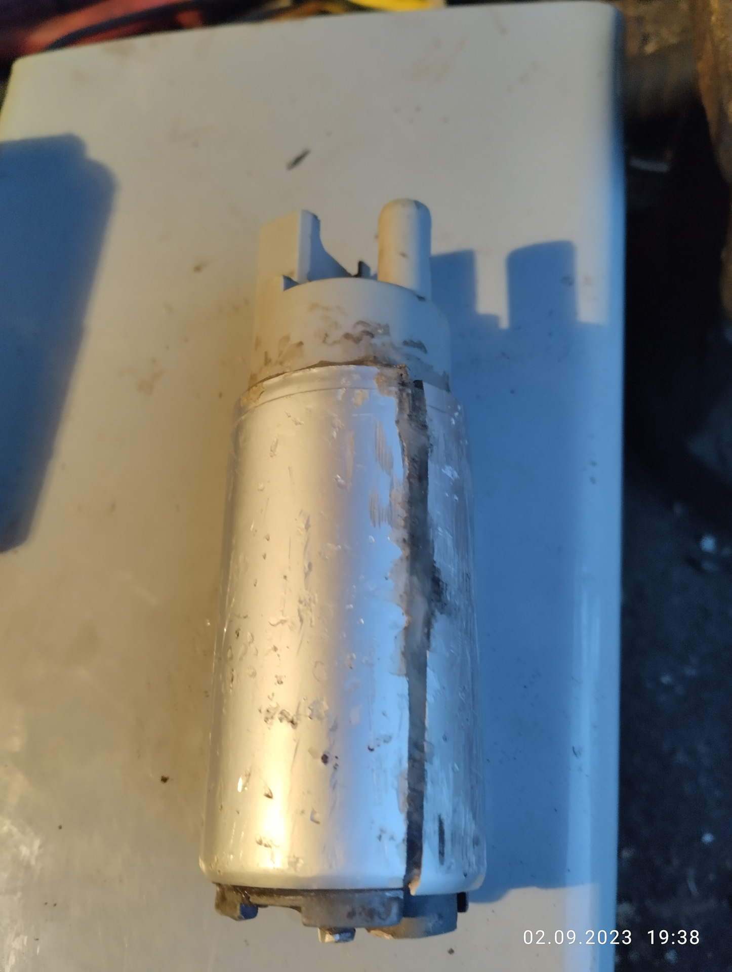 Ремонт нового дефектного электробензонасоса. — Skoda Fabia Mk1, 1,4 л ...