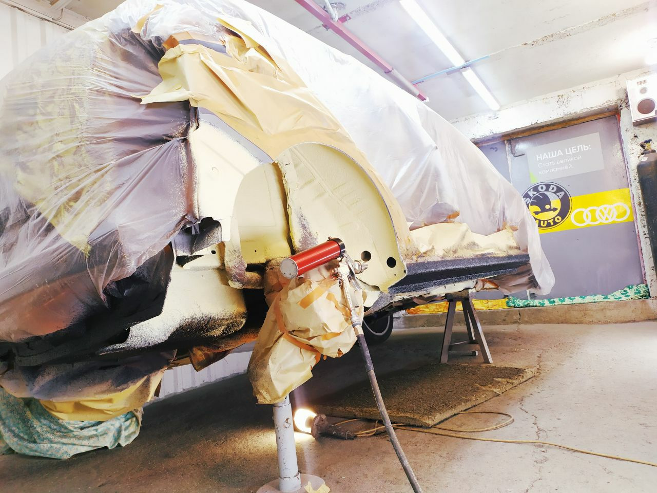 Про антикор, шумоизоляцию и антигравий! Распыляемый герметик ...