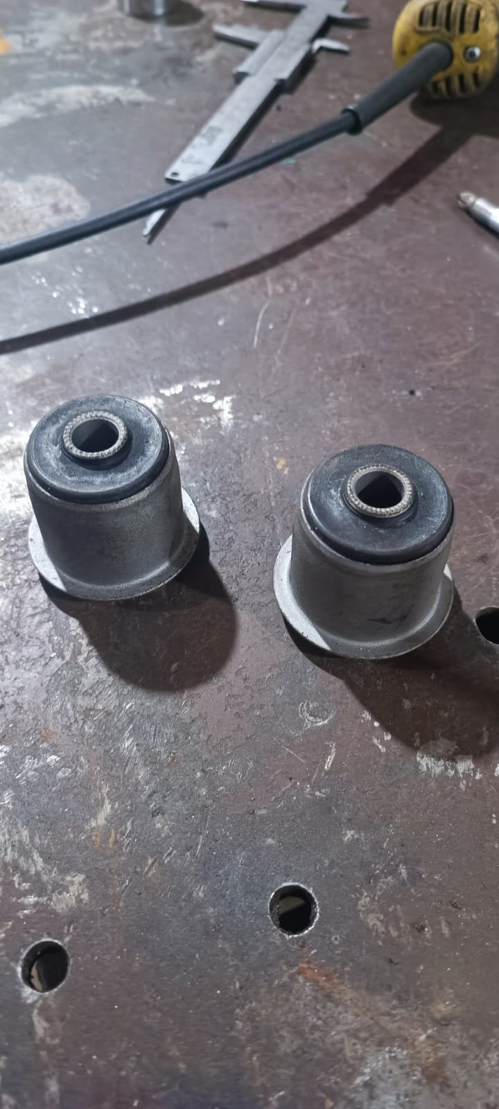 Откуда гул? Подвеска: проставки под задние пружины, замена ...