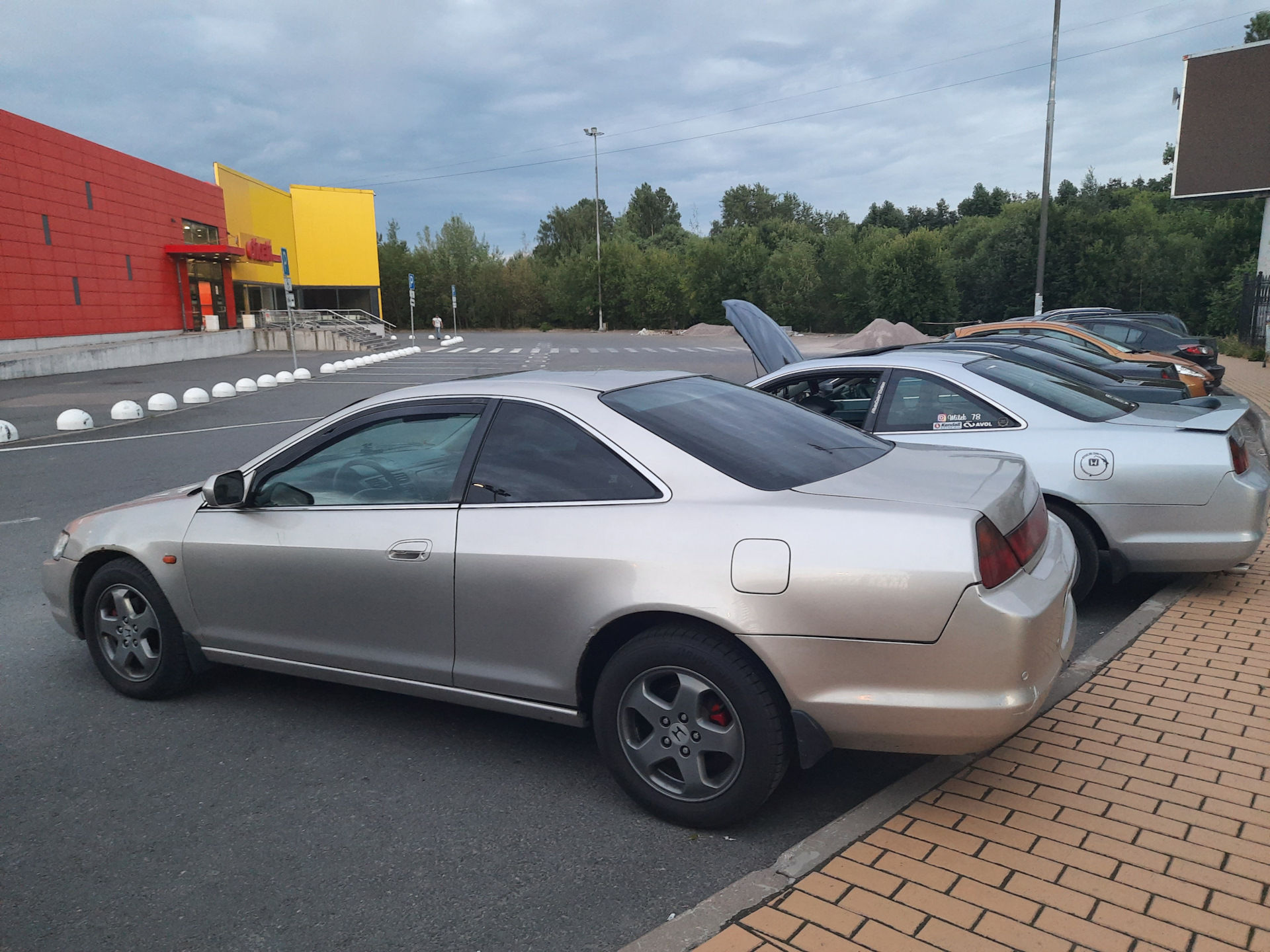 Встреча наших купе в СПб — Honda Accord Coupe (6G), 3 л, 1999 года ...