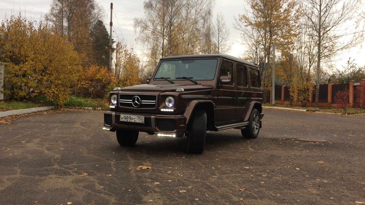 Mercedes-Benz G-Class (W463) 3.2 бензиновый 1997 | Шоколад 🍫 на DRIVE2