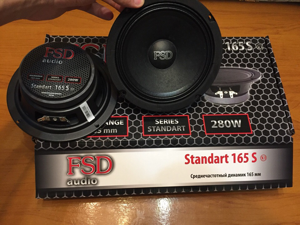 FSD audio Standart 165S эстрадная акустика от ReLoud