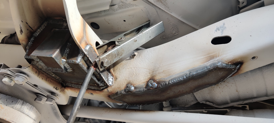 "ТРИон" Восстановление pajero sport рама, днище, арки, ходовая — DRIVE2