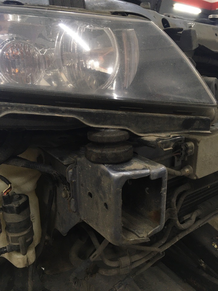 Устранение провисания бампера и не только — Honda Accord (7G), 2,4 л ...