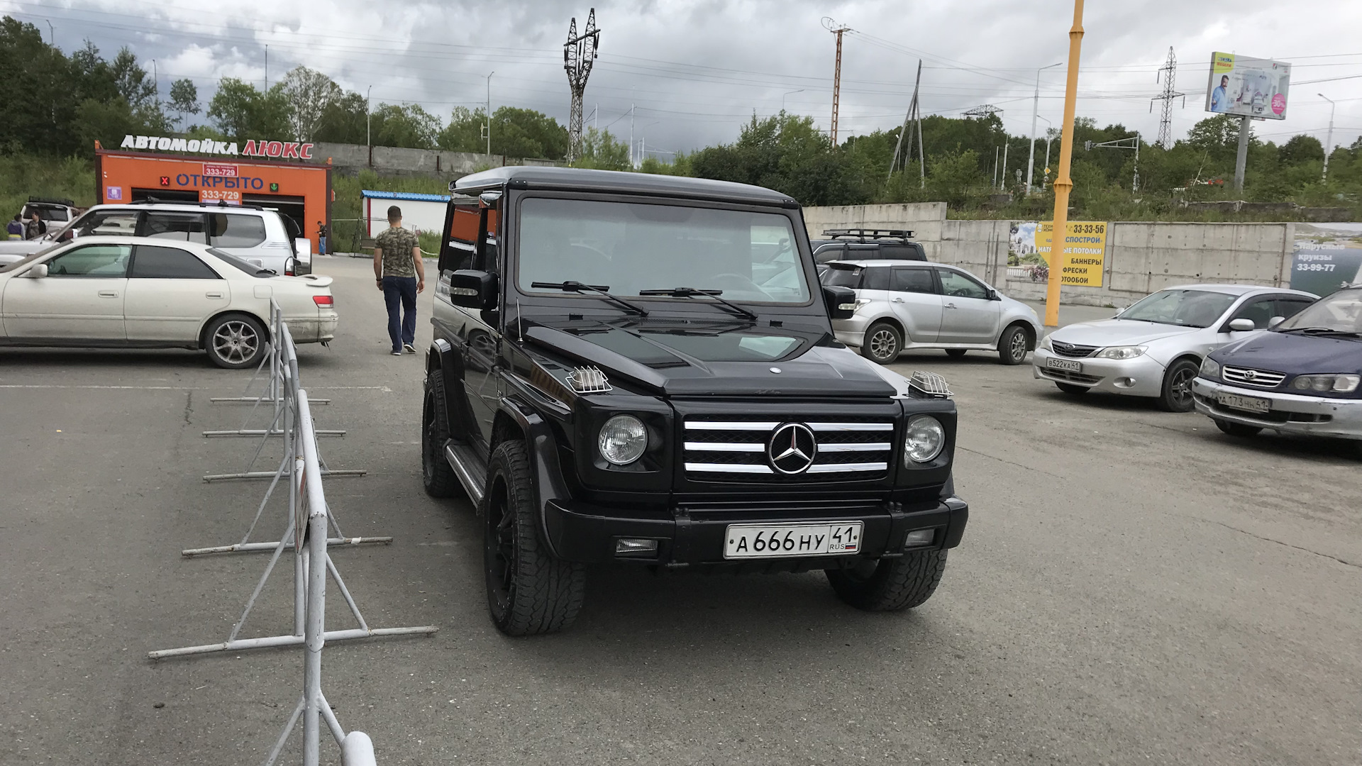 Mercedes-Benz G-Class (W463) 3.2 бензиновый 1994 | Квадрат Малевича на  DRIVE2