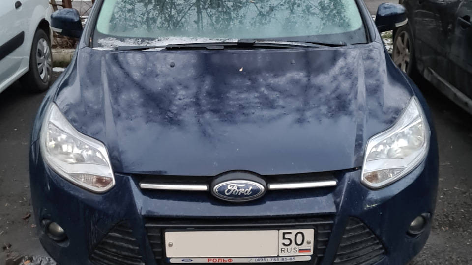 Ford Focus Sedan Blue Fox