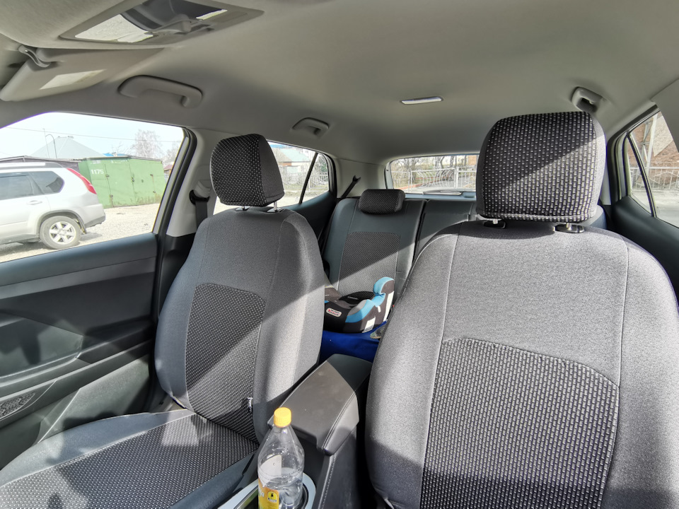 Чехлы из жаккарда — Hyundai Creta (2G), 1,6 л, 2021 года | аксессуары ...
