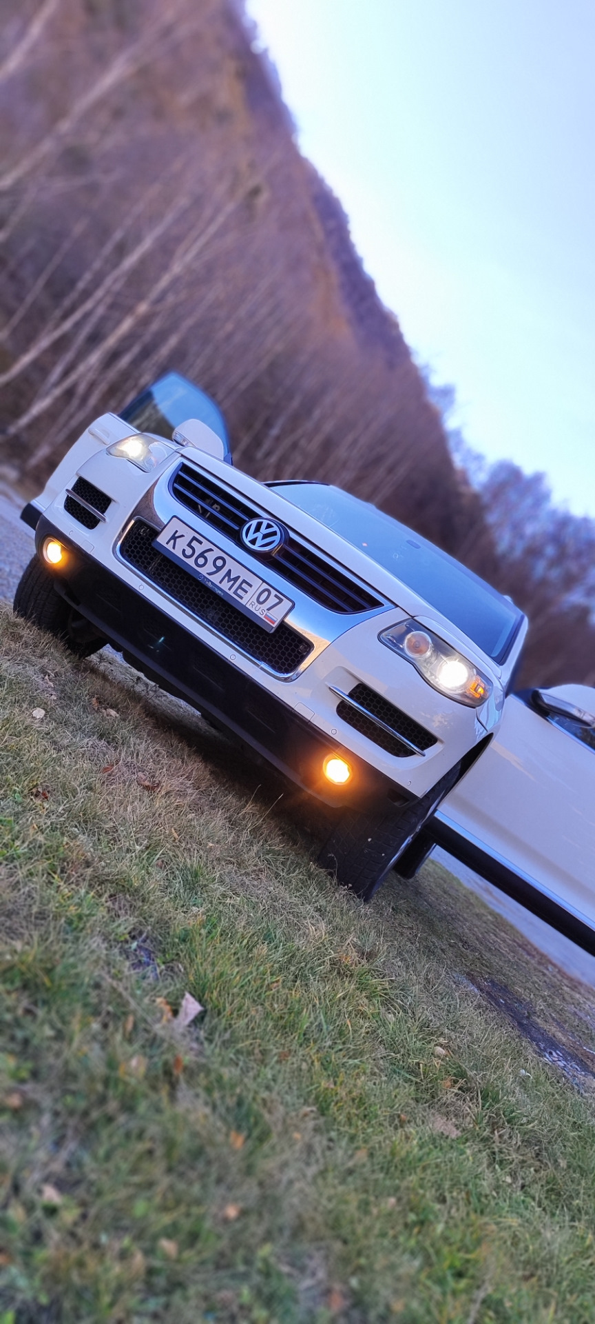 Свет — Volkswagen Touareg (1G), 3,6 л, 2009 года | тюнинг | DRIVE2