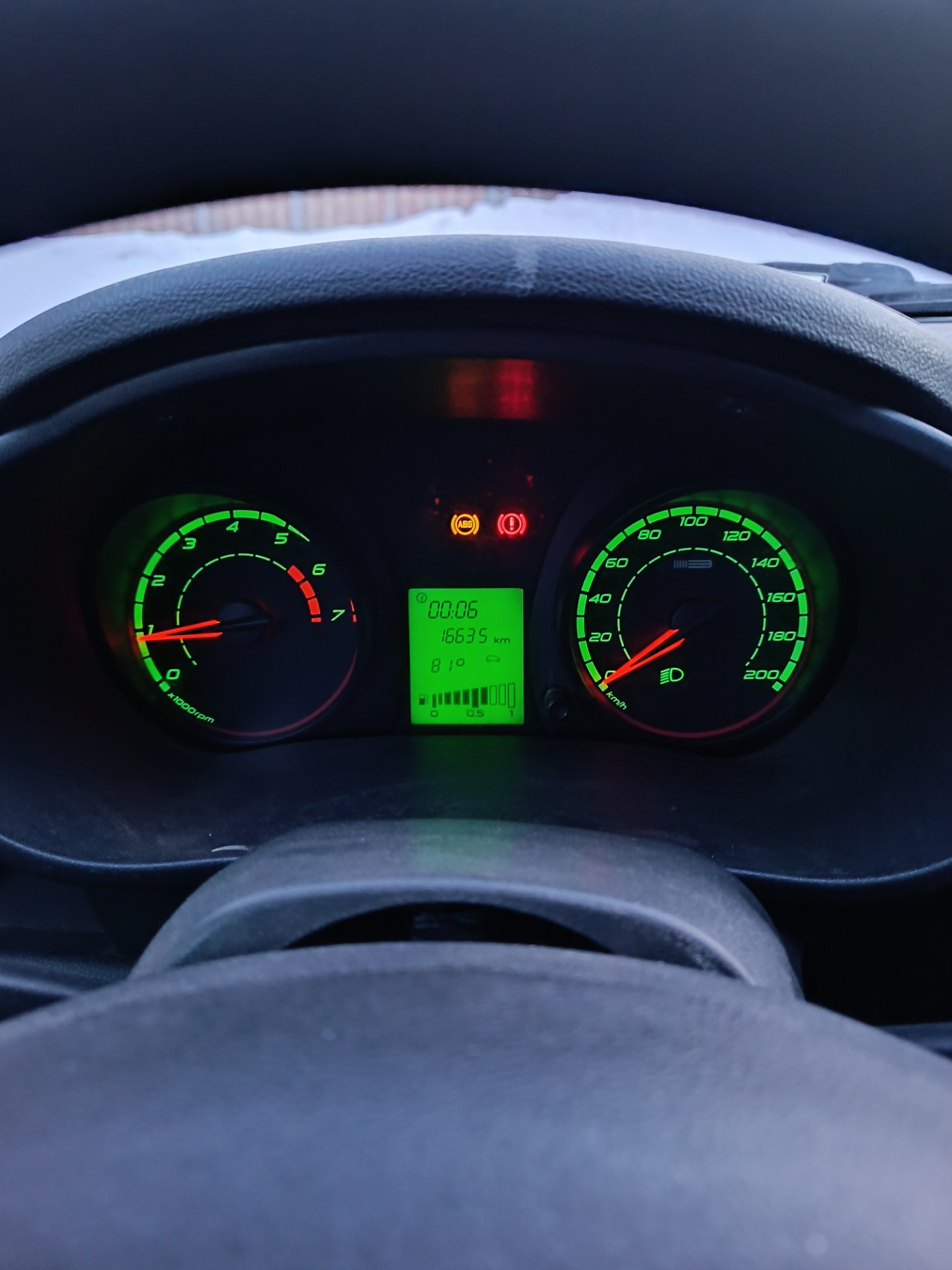 Щиток приборов калина 2 на калину 1 — Lada Калина Спорт (1G), 1,4 л ...