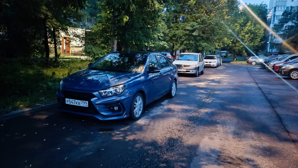 Lada vesta ng 1 8 2018 blue atmo bestia drive2