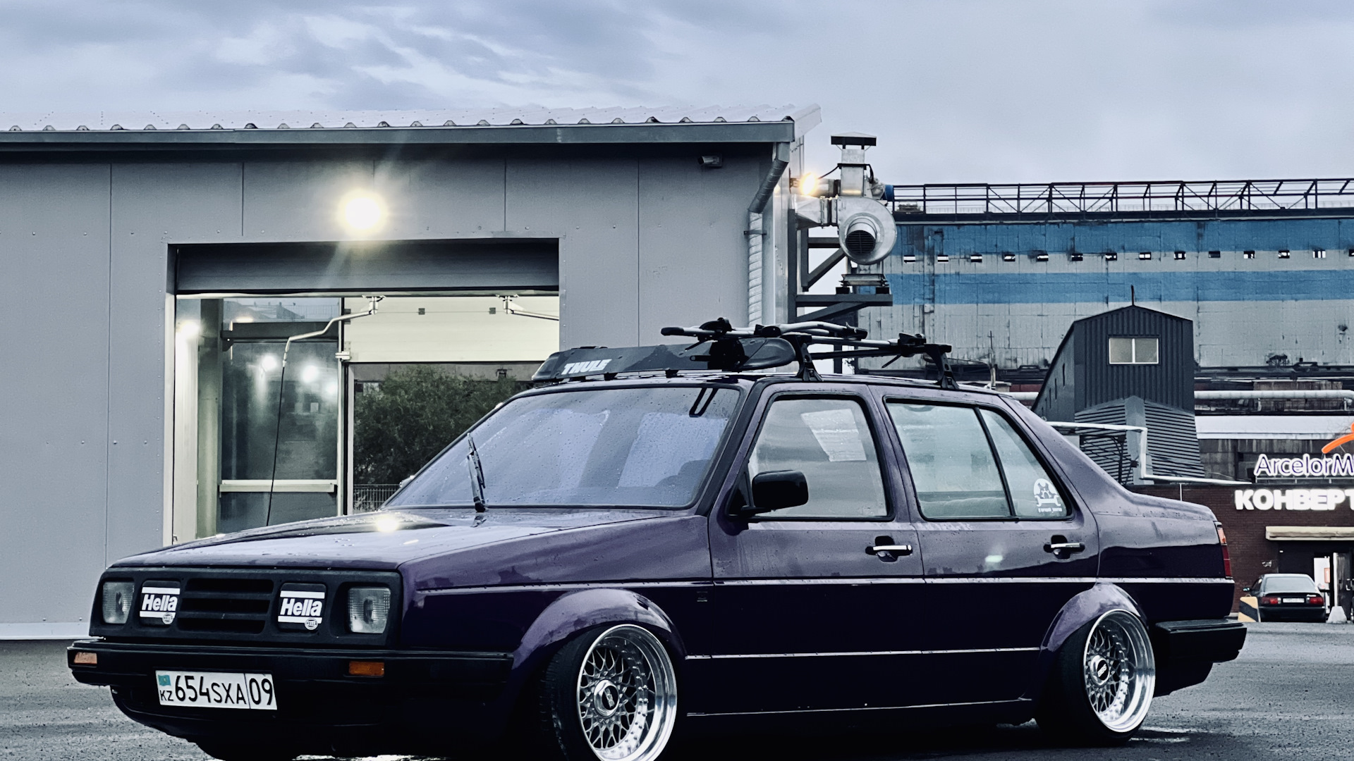 Volkswagen Jetta II 2.0 бензиновый 1989 | Red Granny in Air на DRIVE2