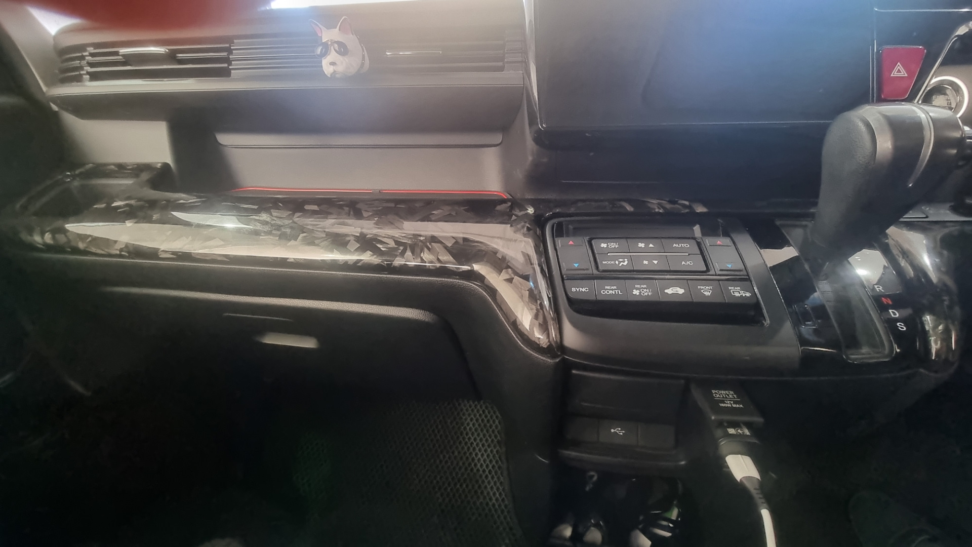 Карбоновая панель — Honda Stepwgn (5G), 1,5 л, 2019 года | тюнинг | DRIVE2