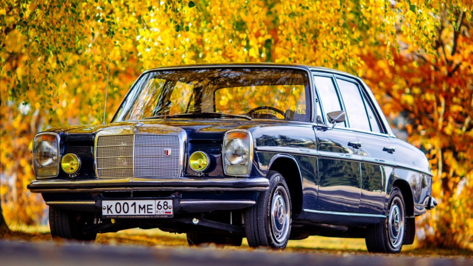Подковка на счастье у Мерседес W115 — Mercedes-Benz W115, 2,2 л, 1973 ...