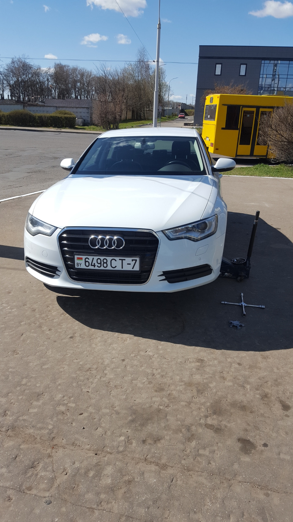 Захрустел шрус — Audi A6 (C7), 2 л, 2014 года | поломка | DRIVE2