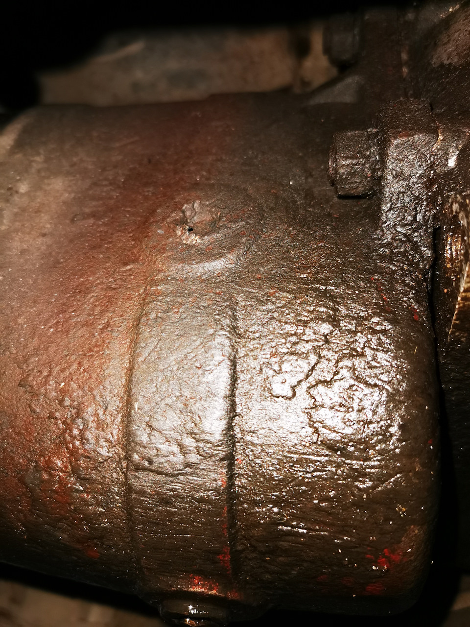 Замена масла в мостах в коробке и раздатке — УАЗ 469, 2,4 л, 1985 года ...