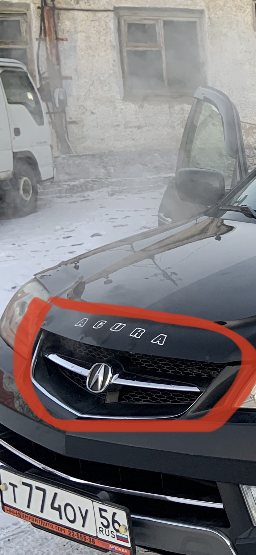 Решетка радиатора — Acura MDX (1G), 3,5 л, 2003 года | стайлинг | DRIVE2