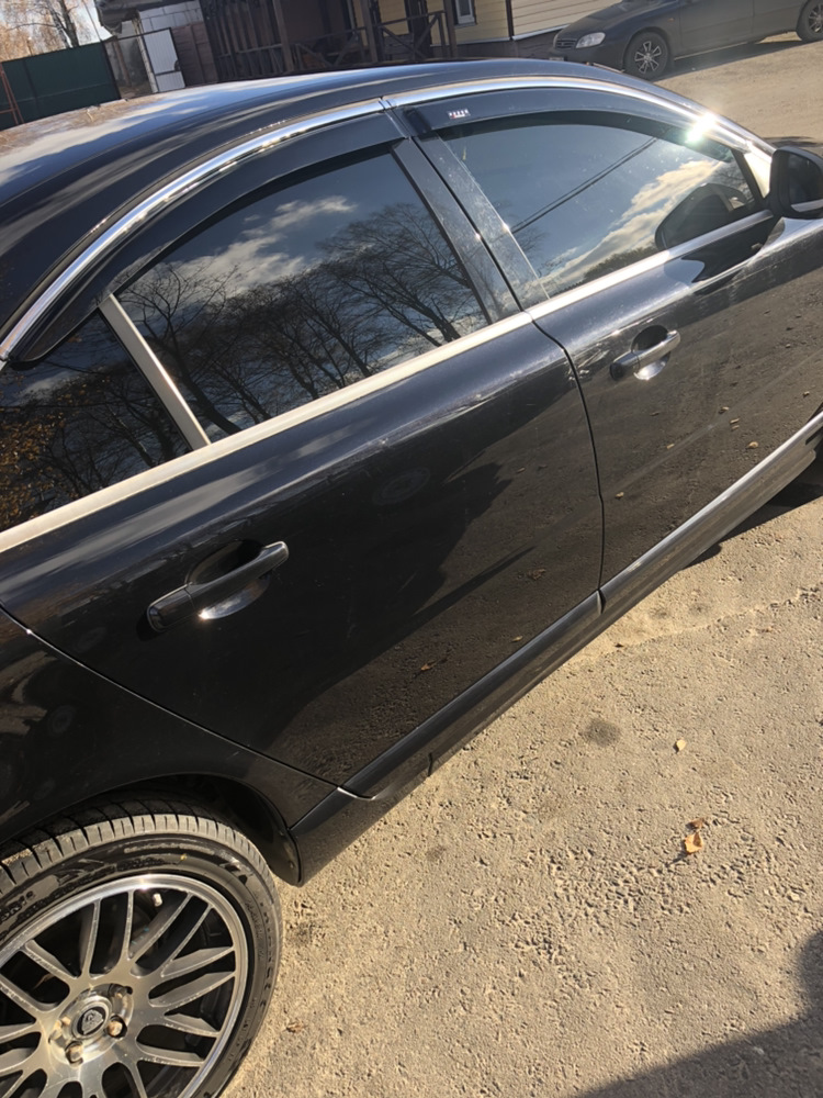 Дефлекторы окон и тонировка! - Volvo S80 (2G), 2,5 л, 2007 года мойка DRIVE2