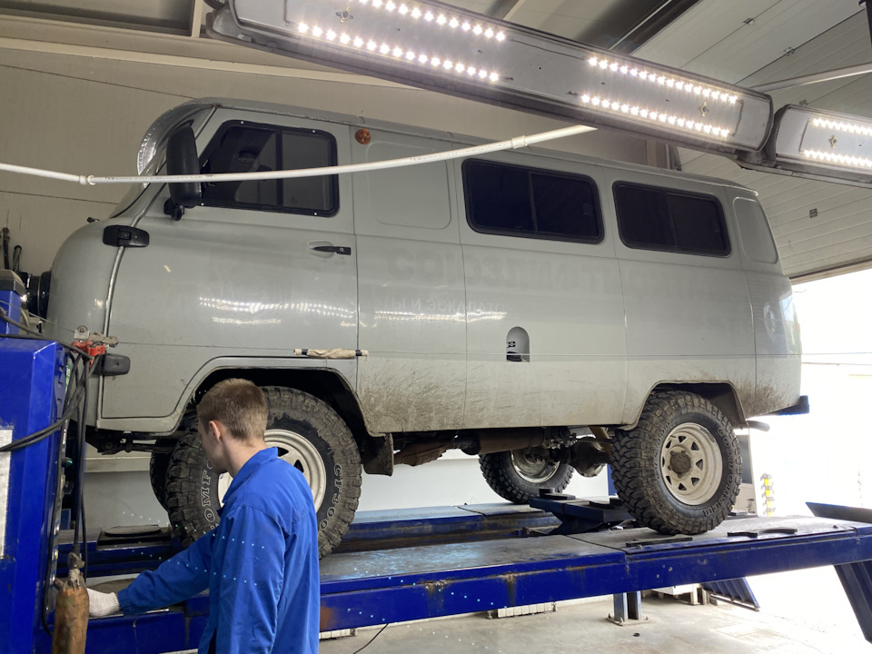 «Регулировка углов установки колёс» — УАЗ 452, 2,9 л, 2013 года | визит ...