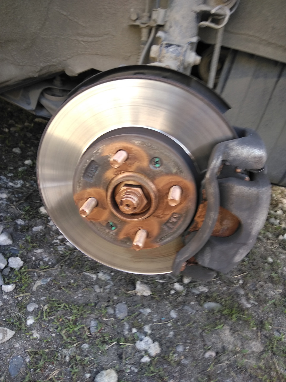 Обработка медной смазкой — KIA Rio (3G)