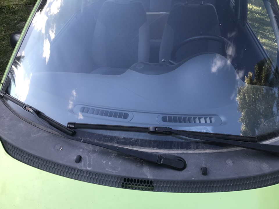 Новые дворники — Daewoo Matiz (M100/M150), 0,8 л, 2008 года ...
