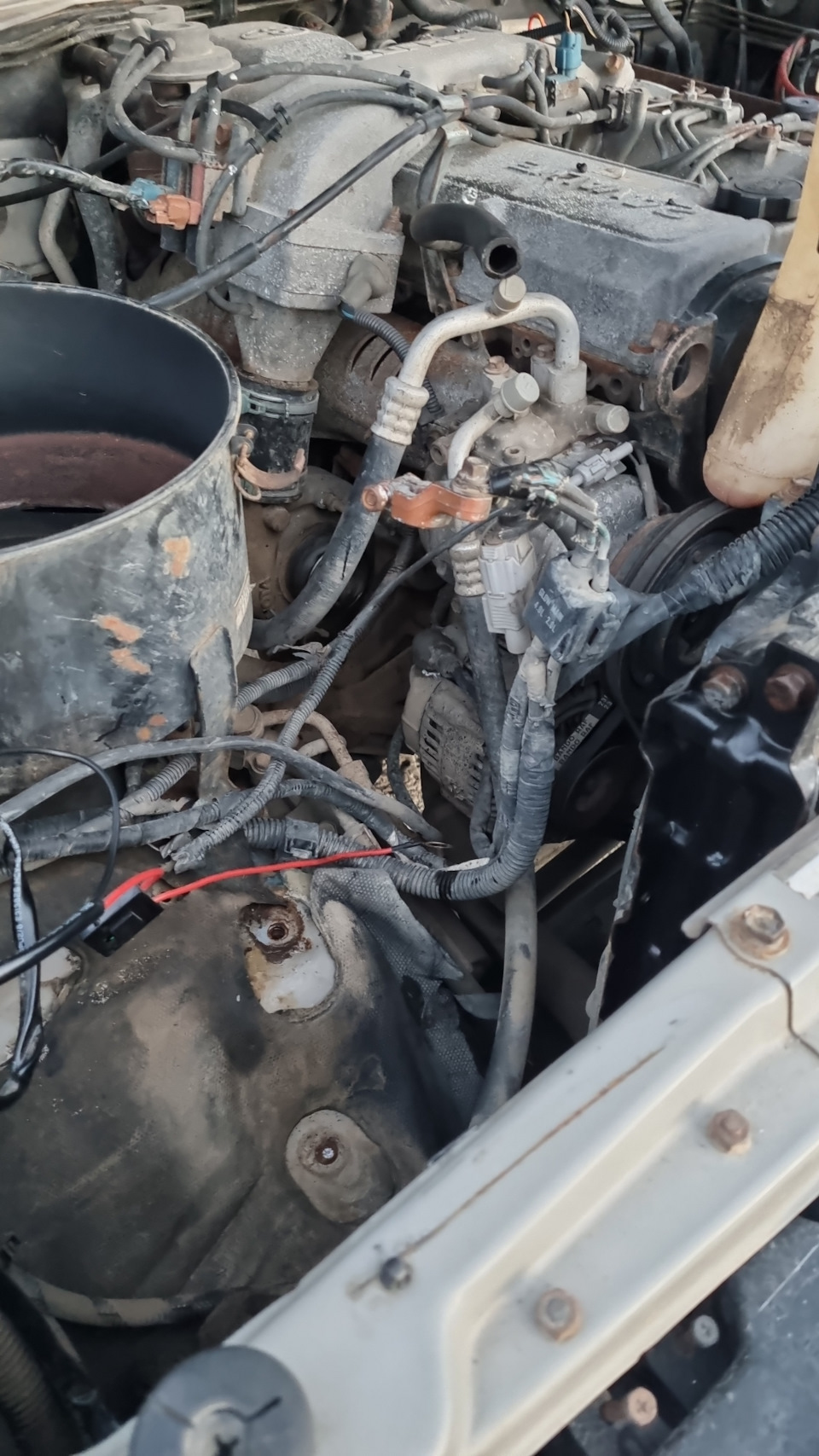 Замена генератора, прыгает напряжение. — Toyota Land Cruiser 80, 4,2 л ...