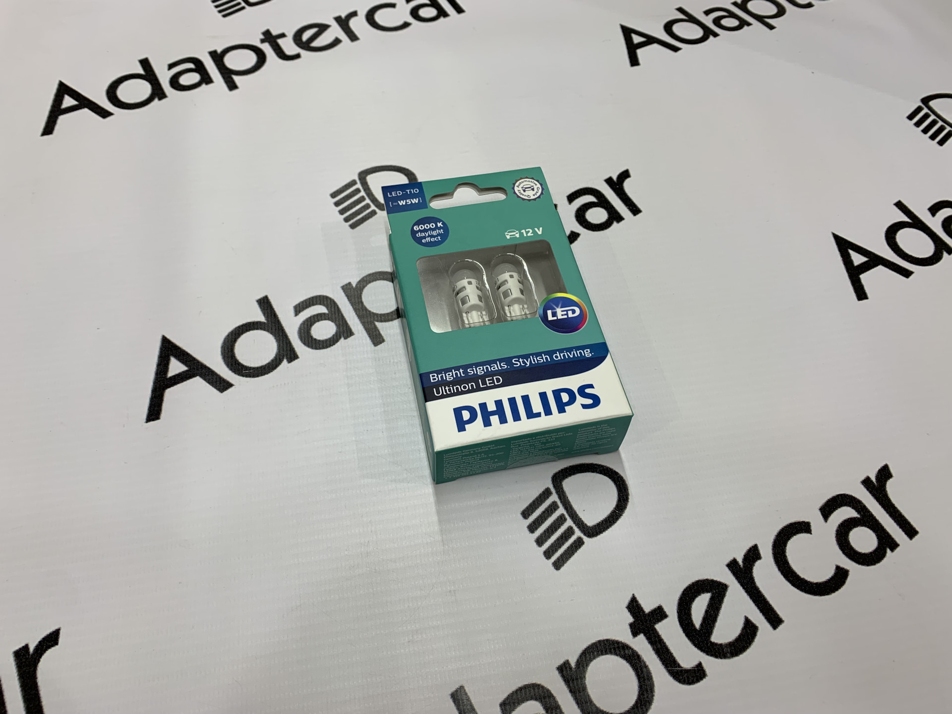 Светодиодные лампы Philips LED White 6000К 12V W5W(T10) — Adaptercar.ru ...