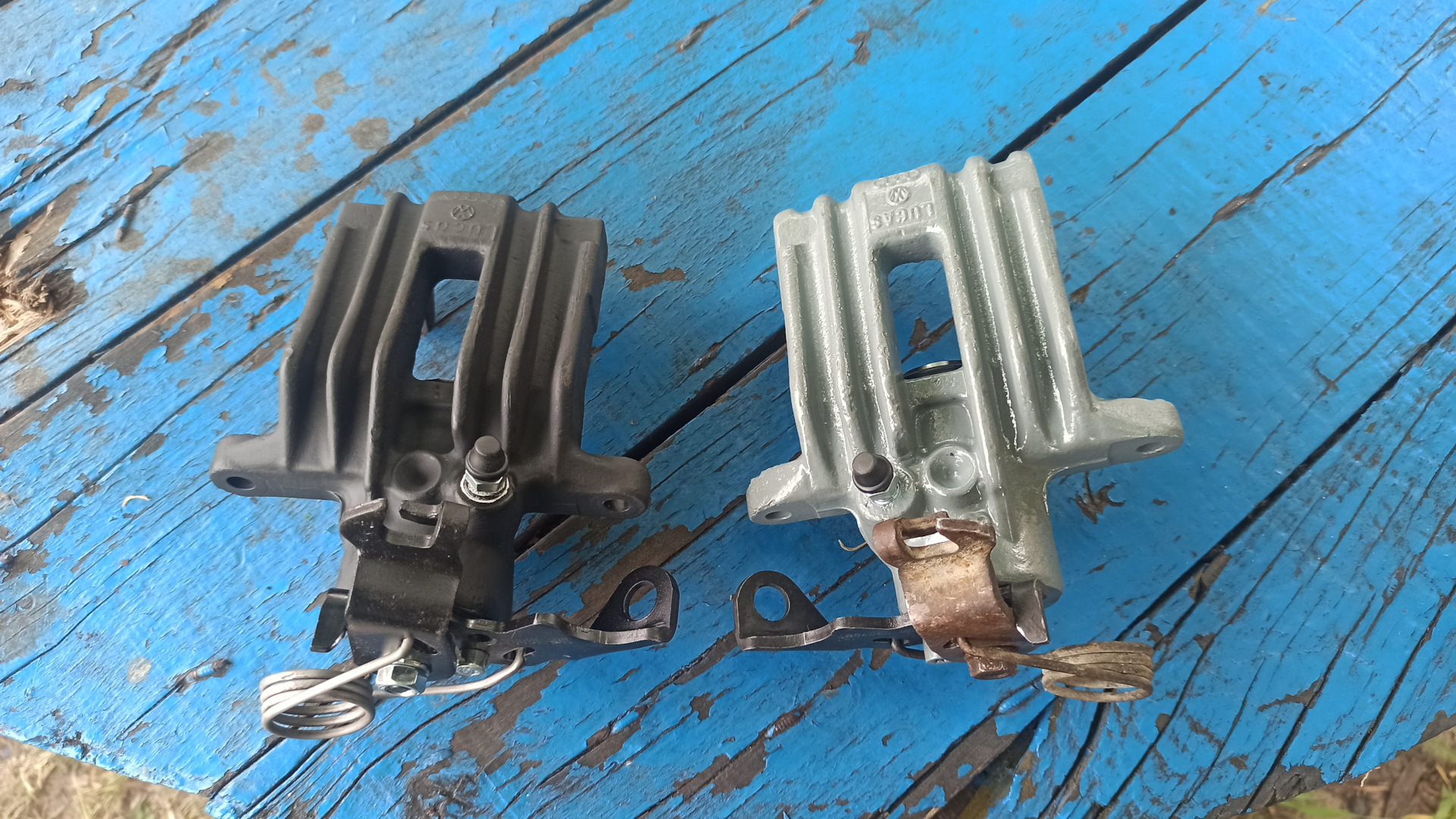 Переборка задних суппортов Passat B5 — Volkswagen Passat B5, 1,9 л ...