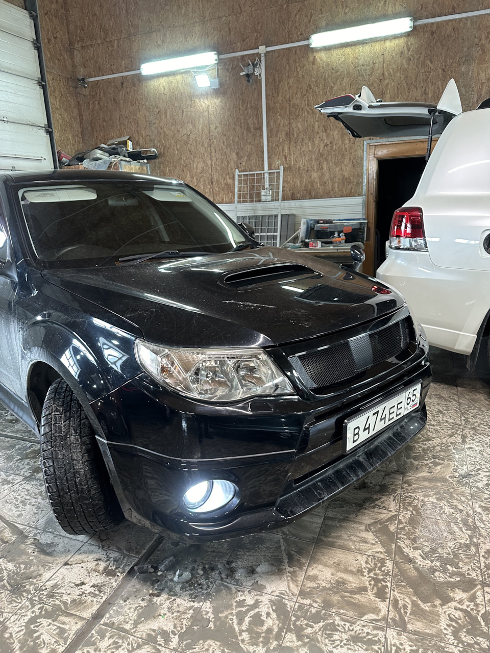 Решетка радиатора — Subaru Forester (SH), 2 л, 2011 года | стайлинг ...
