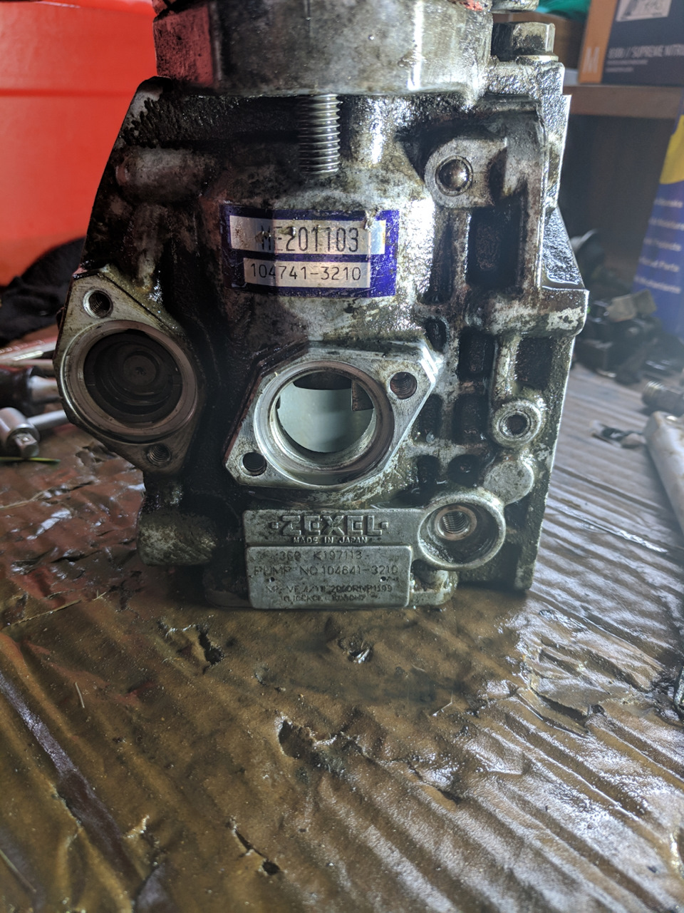 Проточка тормозных дисков — Toyota Corolla (140/150), 1,6 л, 2007 года ...