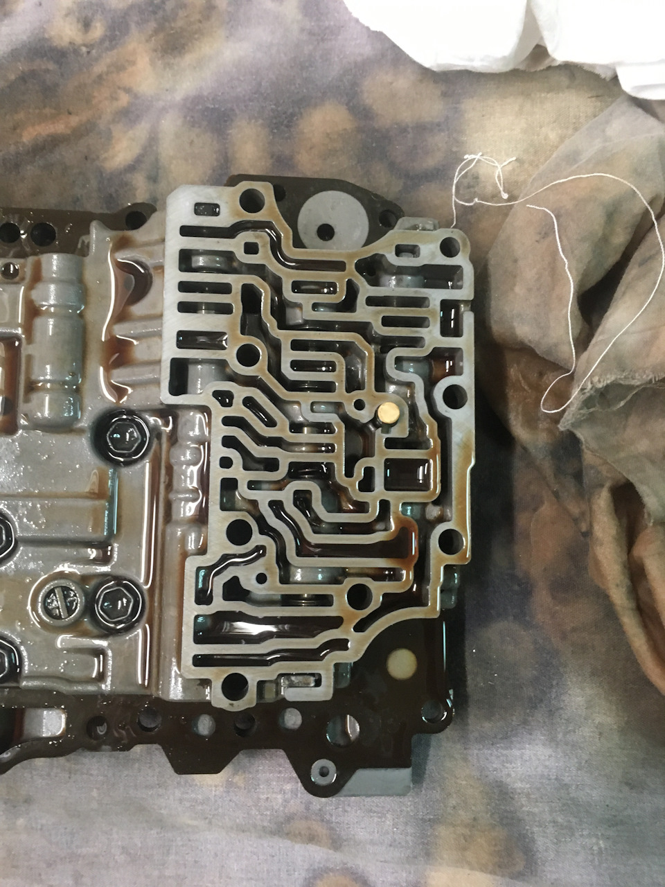 Промывка гидроблока 09G KGV — Volkswagen Passat B6, 1,8 л, 2009 года ...