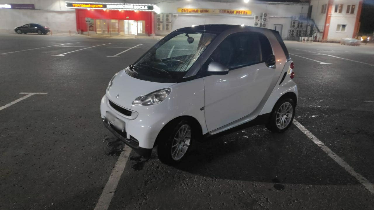 Smart fortwo (2G) 1.0 бензиновый 2009 | Мелкий 1л. на DRIVE2