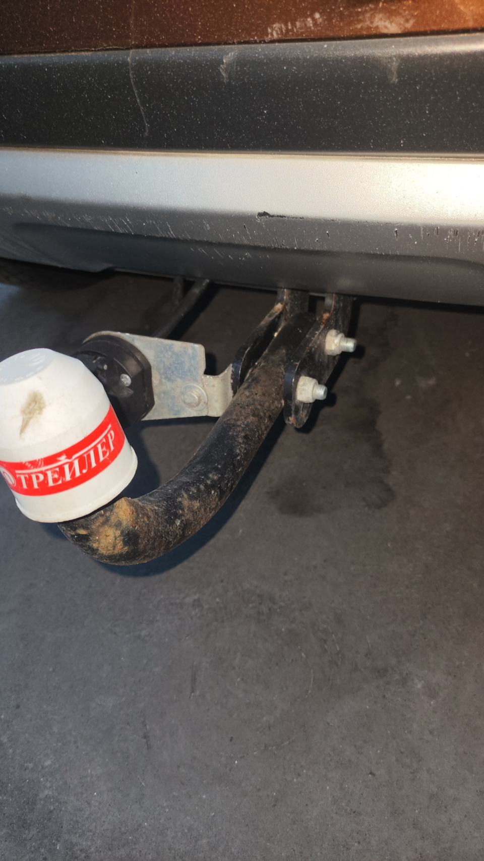 09. Качество фаркопа Трейлер 9041 ((( — Renault Duster (1G), 1,5 л ...