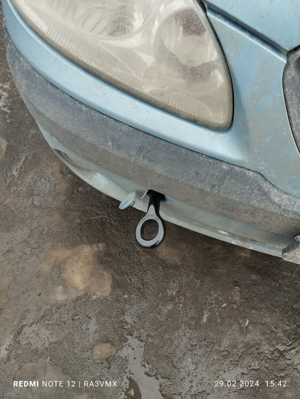 Буксирный крюк — Hyundai Getz, 1,4 л, 2008 года | просто так | DRIVE2