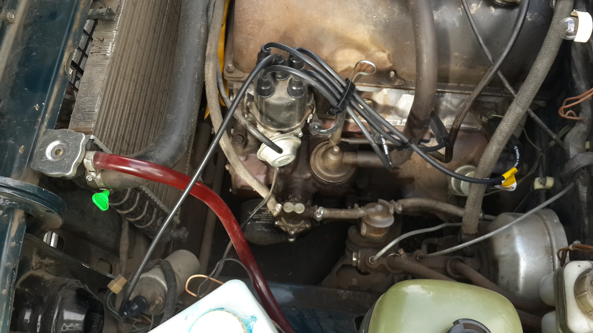 Силовые провода трамблера! — Lada 2106, 1,6 л, 1997 года | расходники ...