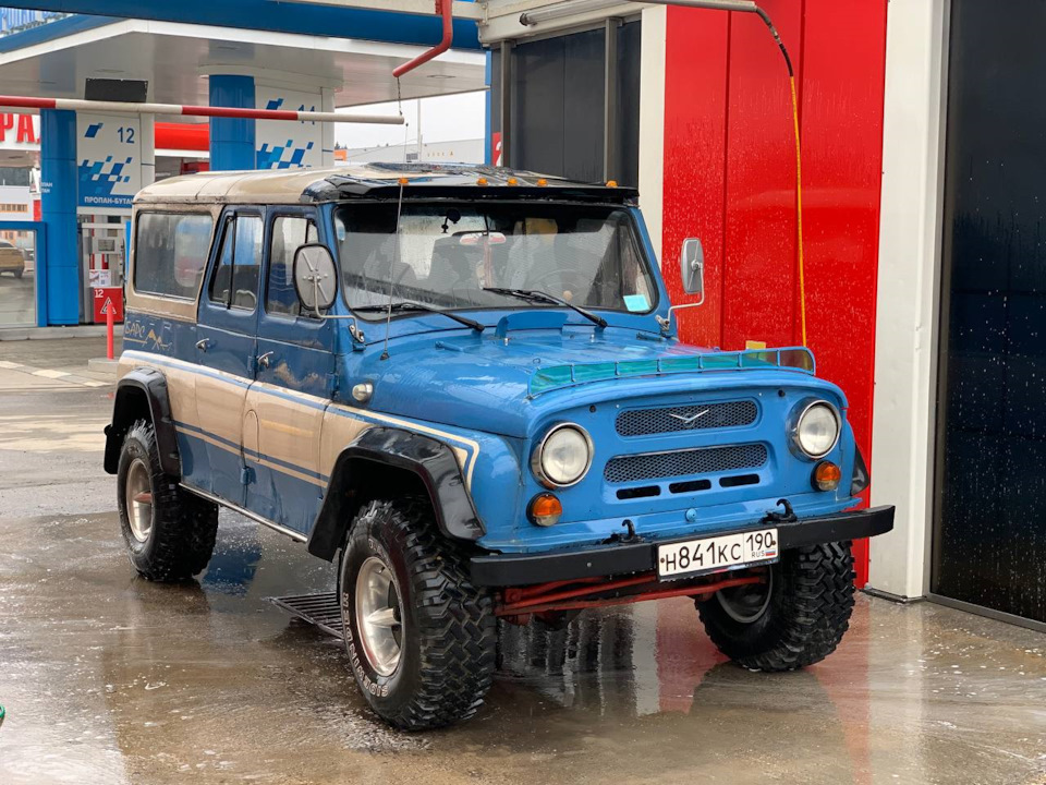 Photo from the logbook UAZ 3153