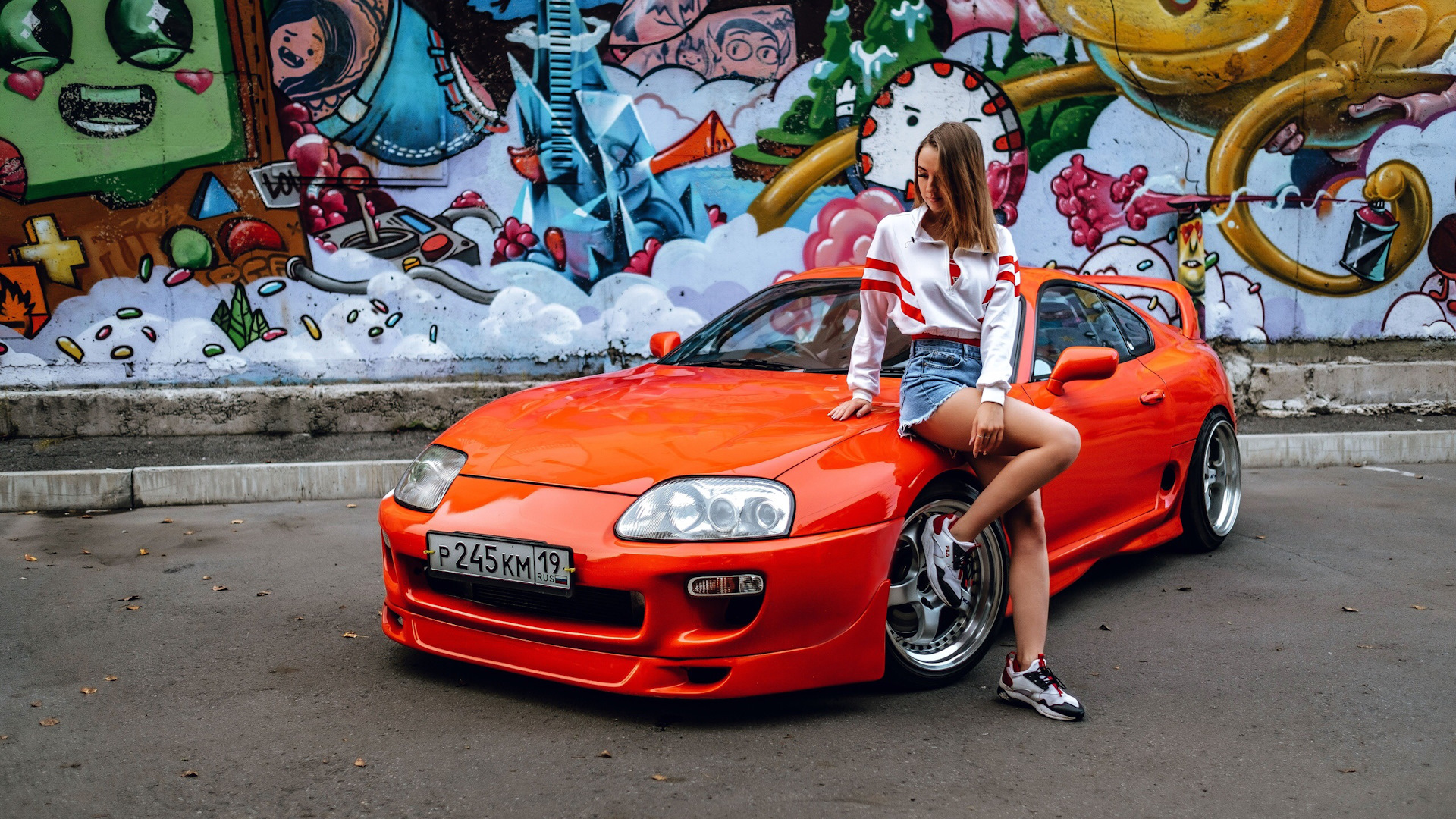 Supra Mark 2 аниме