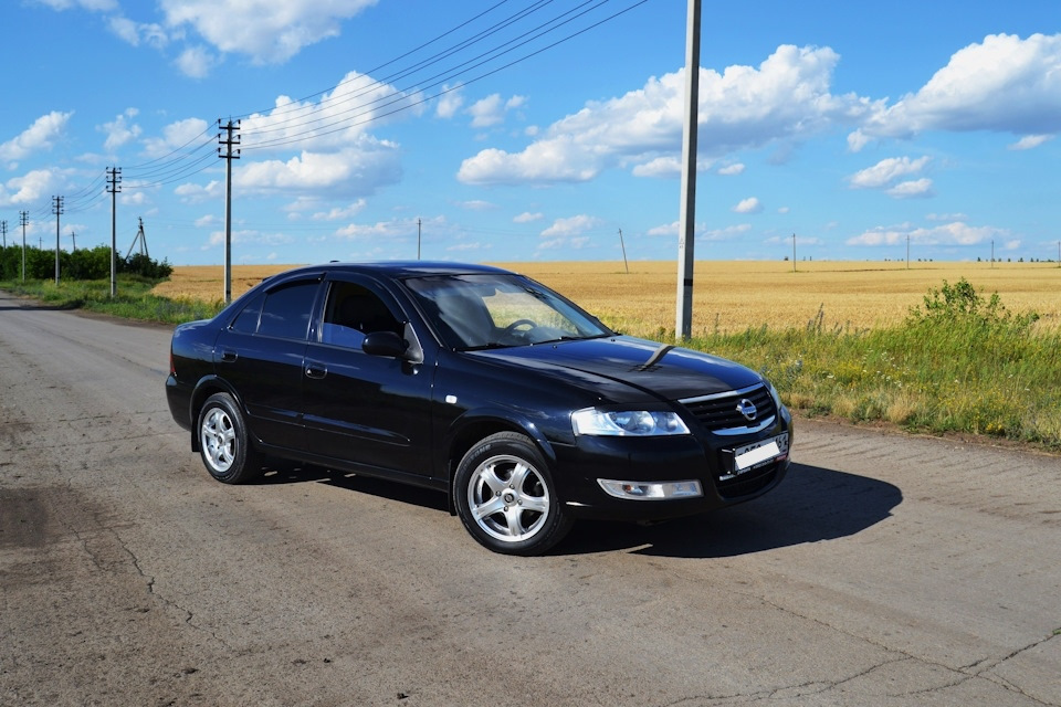 Nissan Almera 2007 черный