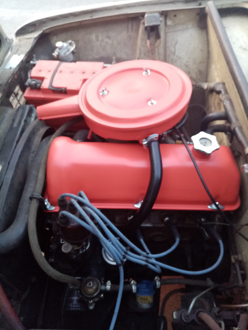 Всё покрашено и установлено — Lada 21011